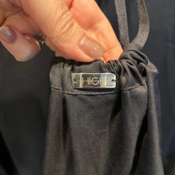 High end French designer HIGH knee length duster blouse - Picture 2 of 9